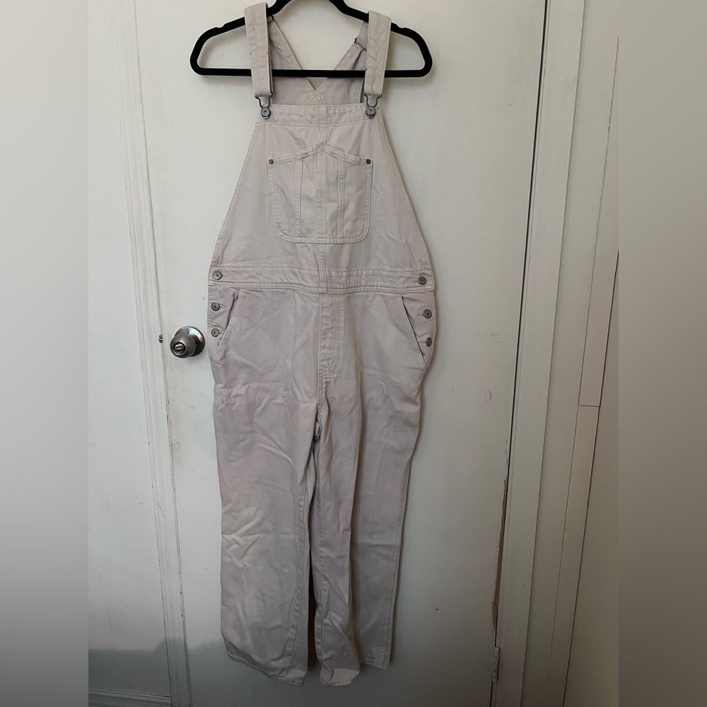 Old Navy Cream Overalls